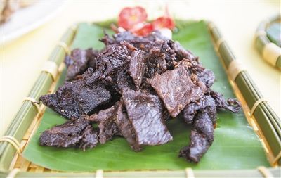 南圣牛肉干。